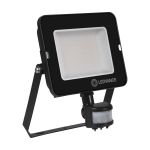 Ledvance LED-Scheinwerfer Kompakt Schwarz 50W 5000lm 100D - 840  | IP65 - Symmetrisch - Bewegungs- und Lichtsensor