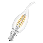 Ledvance Classic LED E14 Kerze Fadenlampe Klar 3.4W 470lm - 827 Extra Warmweiß | Ersatz Für 40W