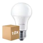 Mehrfachpackung 10x Philips Corepro LED Glühbirne E27 Birne Matt 13W 1521lm - 830 Warmweiß | Ersatz für 100W