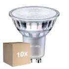 Mehrfachpackung 10x Philips MASTER Value Led-Spot GU10 PAR16 3.7W 370lm 60D - 940 Kaltweiß | Höchste Farbwiedergabe - Dimmbar - Ersatz Für 50W