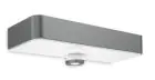 Steinel LED Wandleuchte XSolar SOL-O Anthrazit 140lm - 830  | Solar - Bewegungs- und Lichtsensor 