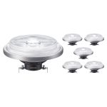 Lot 6x Philips MASTER LED Spot G53 AR111 10.8W 620lm 40D - 930 Blanc Chaud | Meilleur rendu des couleurs - Dimmable - Équivalent 50W