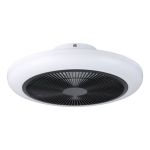 Eglo Ventilateur Sayulita 1 ABS Blanc, Noir 25.3W 820lm - 827-865 Accordable Blanc + RGB | Dimmable