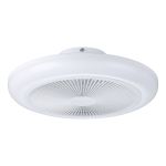 Eglo Ventilateur Sayulita 1 ABS Blanc 20.8W 820lm - 827-865 Accordable Blanc | Dimmable