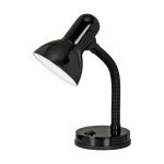 Eglo Lampe De Chevet Basic Échantillon Noir | IP20 - Convient pour 1x E27 