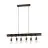 Eglo Suspension Luminaire Townshend 4 Échantillon Brun Noir | IP20 - Convient pour 6x E27 