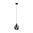 Eglo Suspension Luminaire Carlton 1 Noir, Cuivre | Convient pour E27