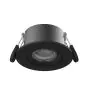 Spot LED Ares Firerated 6W 540lm 927-940 3CCT- Inclinable Noir| Diamètre 68mm