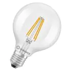 Ledvance Classic LED Globe E27 Globe Filament Claire 3.8W 806lm - 827 Blanc Très Chaud | Remplacement 60W