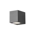 D'Lite Applique Murale Vrebos Aluminium Noir | IP54 - Convient Pour 1x GU10