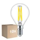 Lot 10x Philips MASTER LED E14 Boule Filament Claire 2.5W 340lm - 922-927 Dim To Warm | Meilleur Rendu De Couleur - Dimmable - Remplacement 25W