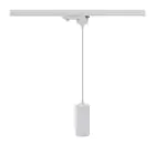 Rail Monophasé Suspension Luminaire GU10 Culot Blanc