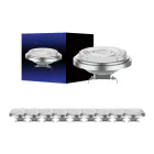 Lot 10x Spot LED G53 AR111 7.2W 450lm 40D - 918-927 Dim To Warm | Meilleur Rendu De Couleur - Dimmable - Remplacement 50W